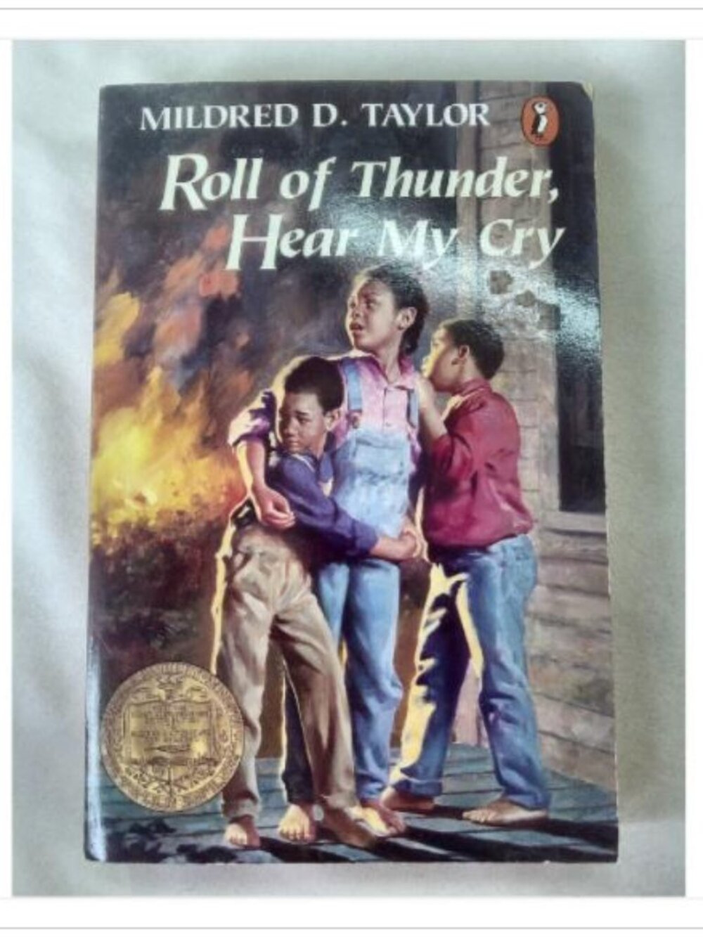 Roll of Thunder, Hear My Cry Mildred D. Taylor 1997 Reprint Paperback Book Read